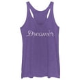 thumbnail image 1 of Women's CHIN UP Dreamer Stars Racerback Tank Top Purple Heather Large, 1 of 3
