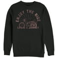 thumbnail image 1 of Women's CHIN UP Enjoy the Ride  Sweatshirt Black Medium, 1 of 3