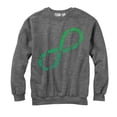 thumbnail image 1 of Women's CHIN UP Fitness Forever  Sweatshirt Athletic Heather Medium, 1 of 3