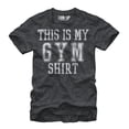 thumbnail image 1 of Women's CHIN UP This is My Shirt Boyfriend Graphic Tee Charcoal Heather 2X Large, 1 of 4