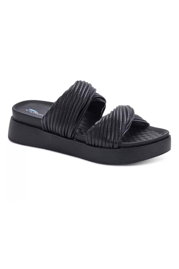 CLARISSA Women's Wedge Heel Slide Waterproof Sandals