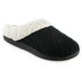 thumbnail image 1 of Women's Cable Knit Alexis Hoodback Slippers - 8240 (Black, 9.5 - 10), 1 of 1