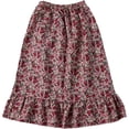 thumbnail image 1 of Women's Calico Pioneer Peasant Costume Skirt - Pink Calico - X-Large 8-10, 1 of 11