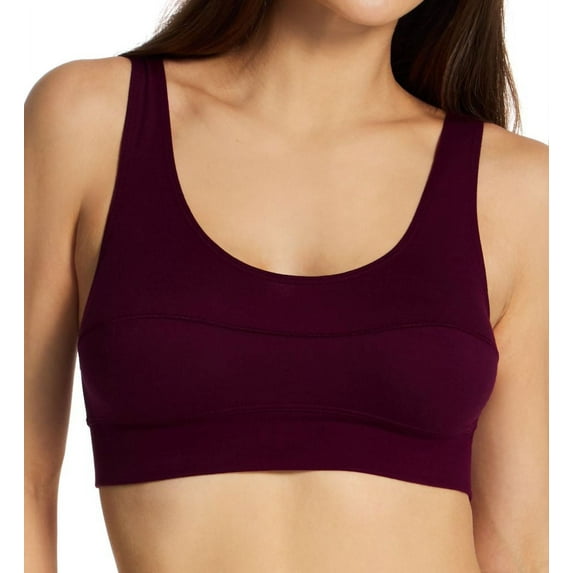Women's Calida 02138 Elastic Bralette Soft Bra (English Red XS)