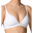 thumbnail image 1 of Women's Calida 04025 Sensitive Triangle No Wire Bra (White 36C), 1 of 4