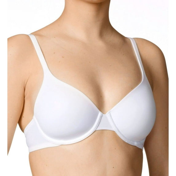 Women's Calida 04224 Sensitive Lightly Padded Underwire Bra (White 32A)