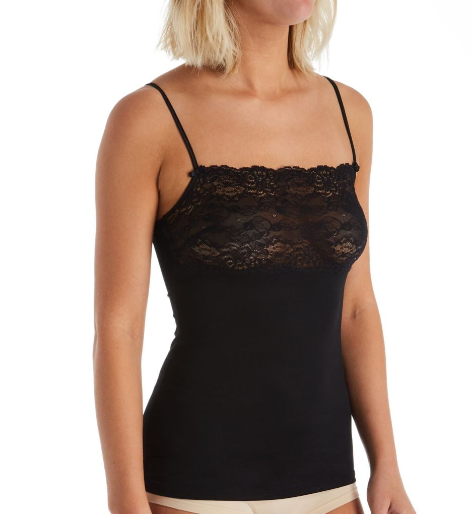 Women's Calida 11531 Sensual Secrets Lace Camisole (Black S