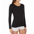 thumbnail image 1 of Women's Calida 15435 True Confidence Long Sleeve Top (Black S), 1 of 1