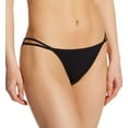 thumbnail image 1 of Women's Calida 20138 Eco Sense Tanga Bikini Panty (Black L), 1 of 1
