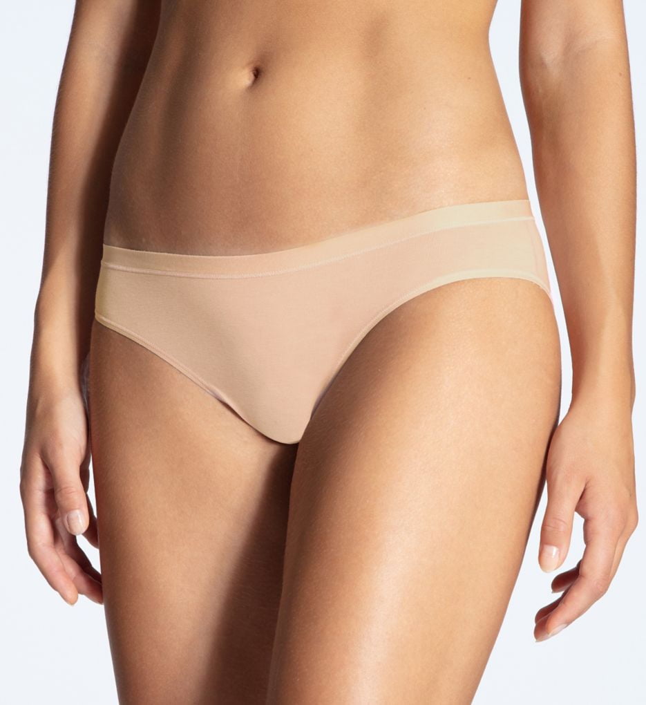 Women's Calida 21075 Natural Comfort Cotton Low Cut Brief Panty (Rose Teint  S)