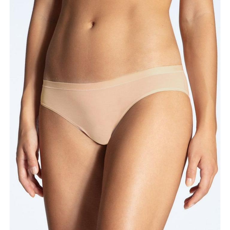 Women's Calida 21075 Natural Comfort Cotton Low Cut Brief Panty (Rose Teint  S)
