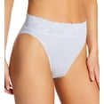 thumbnail image 1 of Women's Calida 21901 Lycra Lace Hi Cut Brief Panties (Harmony Blue L), 1 of 1