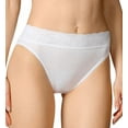 thumbnail image 1 of Women's Calida 21901 Lycra Lace Hi Cut Brief Panties (White S), 1 of 4