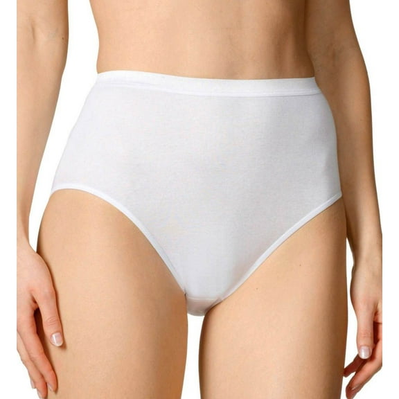 Women's Calida 23103 Light Tailored Brief Panty (White L)
