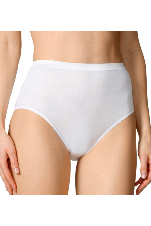 Women's Calida 23103 Light Tailored Brief Panty (White M)