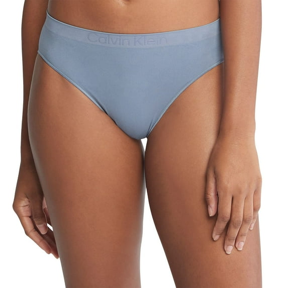 Women's Calvin Klein Bonded Flex Bikini Panty QD3960 Color: Flint Stone Size: LARGE