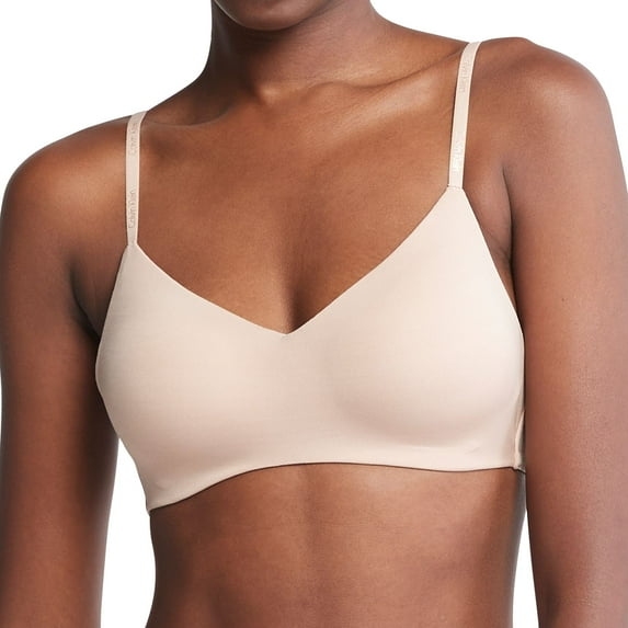 Women's Calvin Klein Form to Body Lightly Lined Bralette QF7618 Color: Cedar Size: LARGE