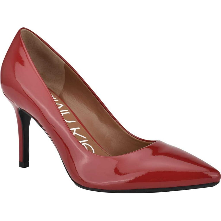 Calvin klein gayle leather pumps outlet