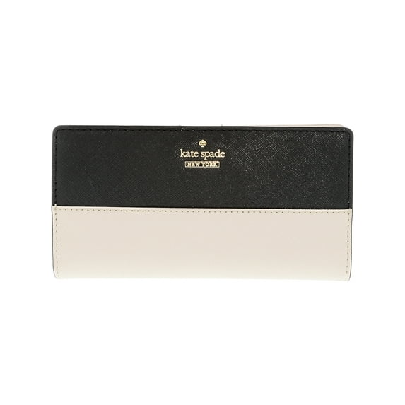 Women's Cameron Street Stacy Leather Wallet - Tusk / Black