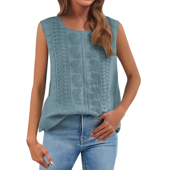 Women's Cami Tank Tops Ribbed Sleeveless Vest for Women Slim Fit Layering Basics Casual Wear Sky Blue Women Blending Shirts Women's Clothing(XL)