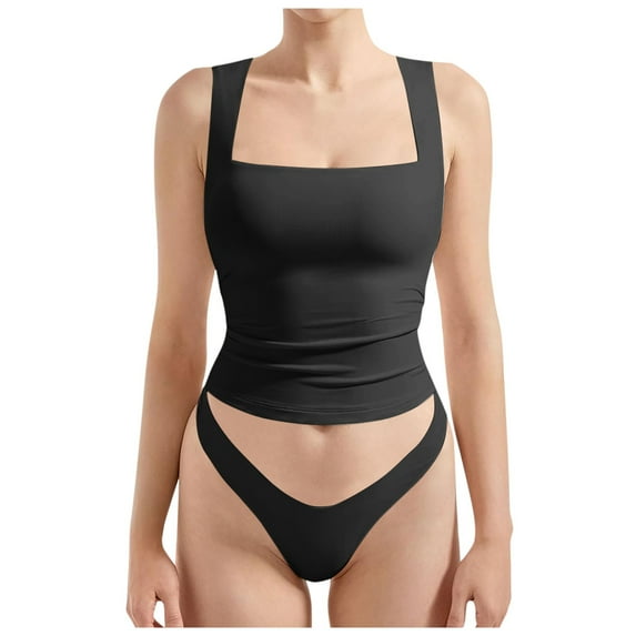 Women's Camisole Tank Top Shelf Bras Adjustable Spaghetti Strap Basic Layer Undershirts