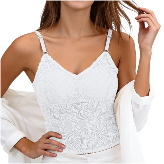 Women's Camisole Tank Tops with Built in Bras Adjustable Spaghetti Strap Shape Camis Tanks Summer Casual Solid Loose Fits Lightweight Comfy Sleeveless T Shirts