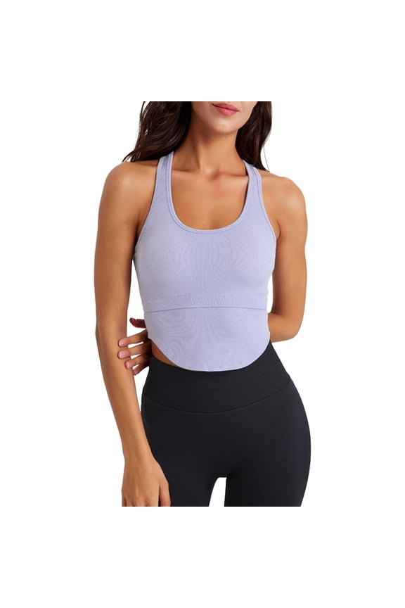 Women's Camisole Tank Tops Sports Running Fitness Solid Racerback Going Out Cami Top