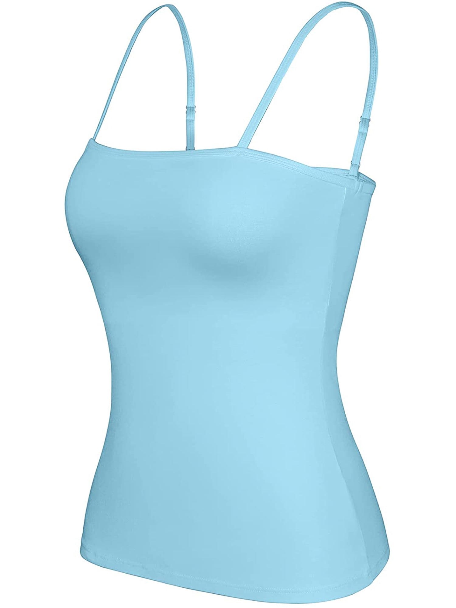 Anyfit Wear Camisoles for Women with Built in Bra Adjustable Strap