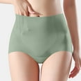 thumbnail image 1 of Women's Camisoles Women'S Underwear High Waist Ice Breathable Briefs Multipack,Green Women's Panties XL, 1 of 9