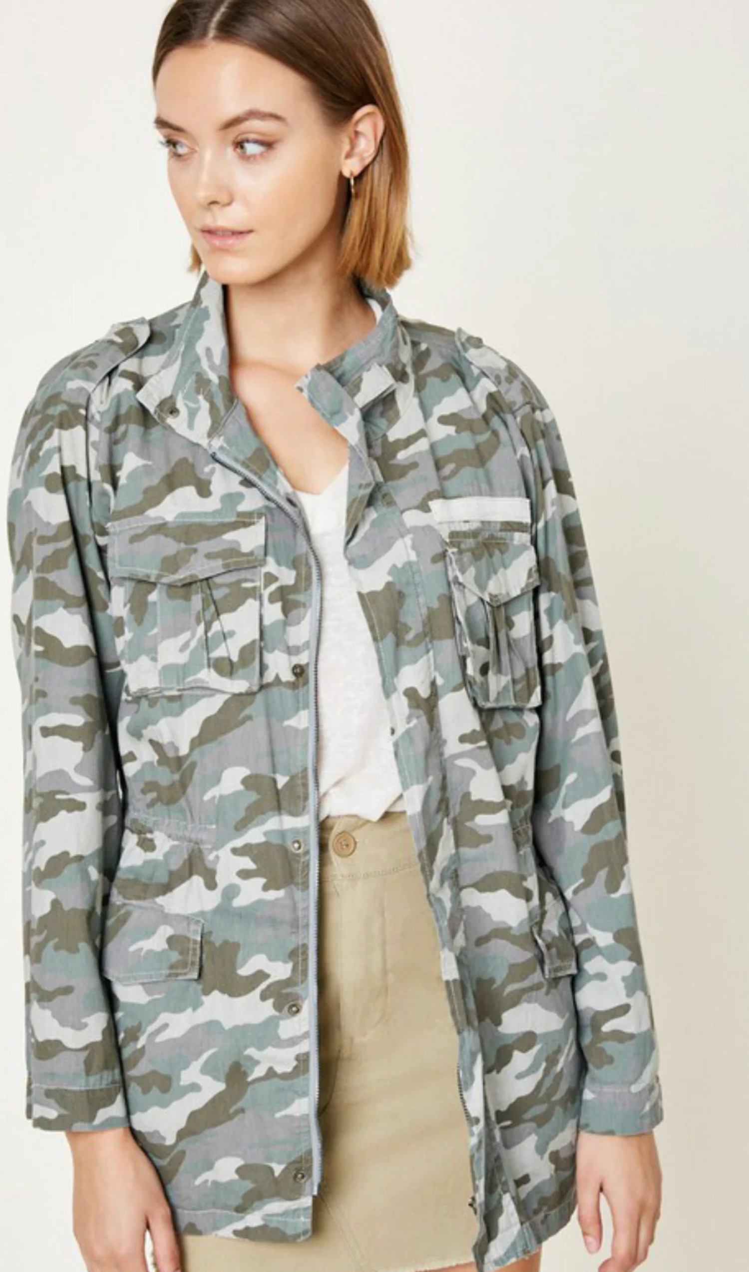 Women's Camouflage Jacket - image 1 of 5