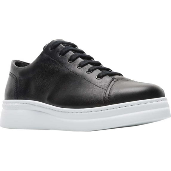 Women's Camper Runner Up Sneaker Black/White Full Grain Leather 37 M