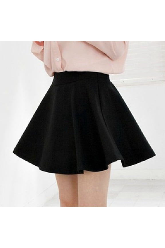 Women's Candy Color Temperament Korean Version Of The Classic All Matching Skirt Cute Skirts Extra Long Bed Skirt Full Skater Skirt for Women Women's plus Skirts Chiffon Skirt Satin Midi Skirts plus