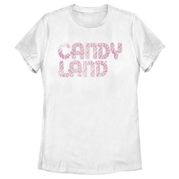 Women's Candy Land Distressed Logo Graphic T-Shirt