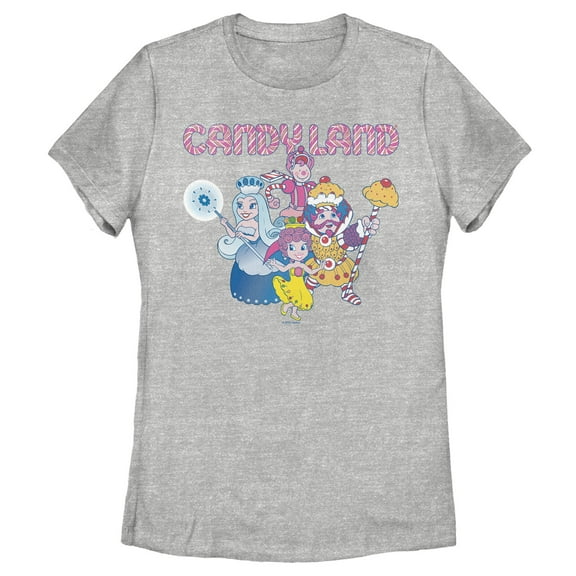 Women's Candy Land Sweet Board Game Characters Graphic T-Shirt