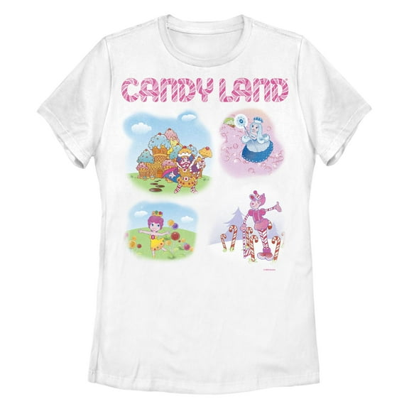 Women's Candy Land Sweet Characters  Graphic T-Shirt