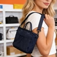 thumbnail image 1 of Women's Canvas Crossbody Bag Mini Shoulder Handbag with Adjustable Strap for Daily Use, Lightweight Purse for Shopping, Commuting, Versatile Casual Style, Durable and Breathable Fabric, Fits Phone, 1 of 7