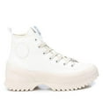thumbnail image 1 of Women's Canvas Platform High-Top Sneakers By XTI_170803_White, 1 of 1