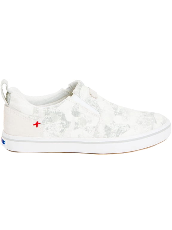 Women's Canvas Sharkbyte Deck Shoe, White, Size 9.5(M)