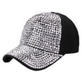 thumbnail image 1 of Women's Cap Fashion Silver Baseball Caps Washed Trucker Hat, 1 of 4