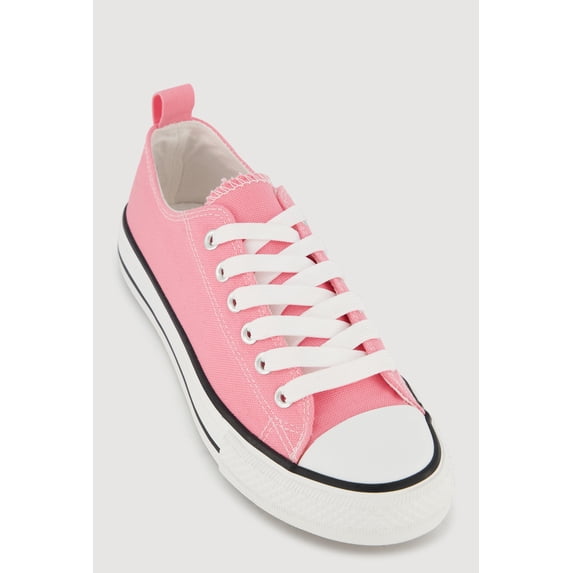 Women's Cap Toe Low Top Sneakers