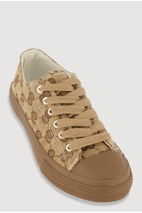 Women's Cap Toe Low Top Sneakers