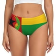 thumbnail image 1 of Women's Cape Verde Flag Hipster Underwear 3D printed Bikini Panties Briefs 4X-Large, 1 of 6