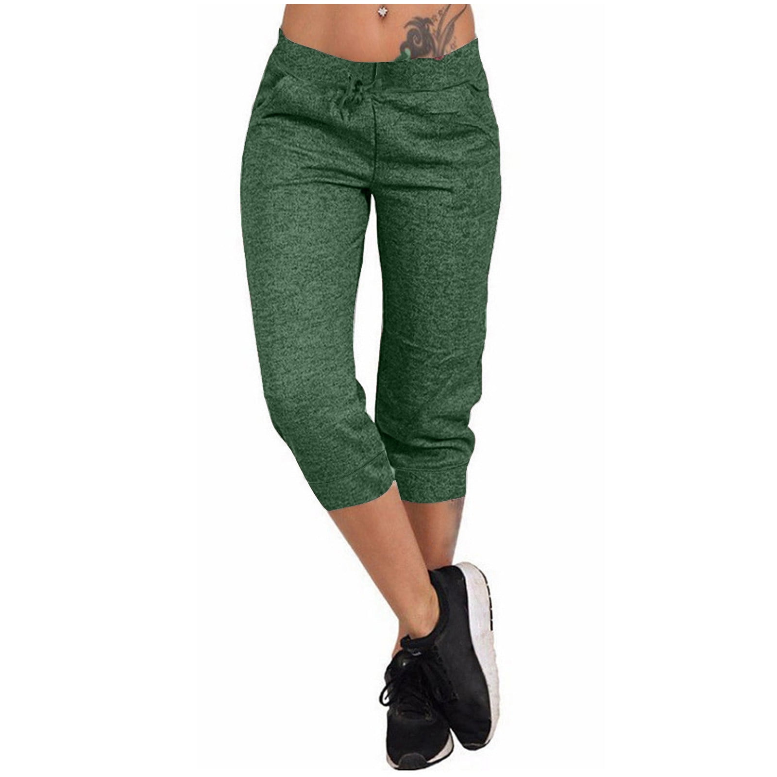 Cropped cuffed joggers hotsell