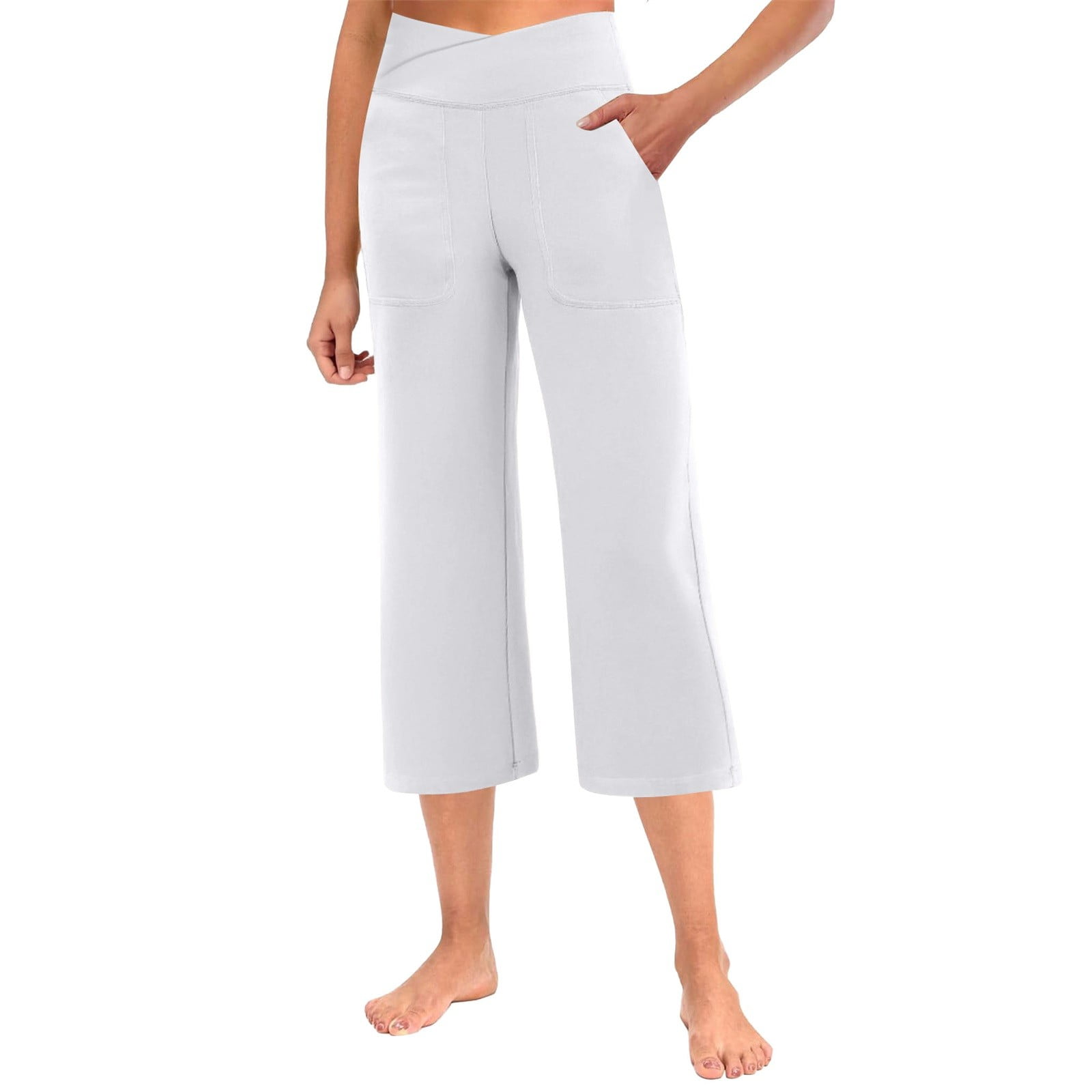 ショートパンツ [SORDI] Punching Capri Pants Style & Co. Cuffed Capri Pants Red Salmon 4 at Amazon