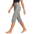 thumbnail image 1 of Women's Capri Pants Stretch Business Work Capris Casual Straight Leg Office Dress Pants Summer Petite Pants, 2XL, 1 of 5