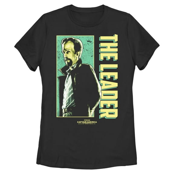 Women's Captain America: Brave New World Leader Portrait  Graphic T-Shirt