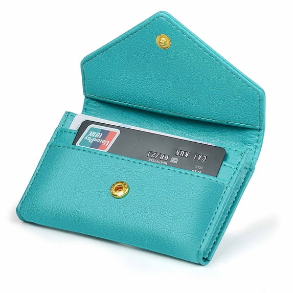 Women's Card Case Wallet Credit Card Holder Name Card Case Front Pocket Wallet for Ladies