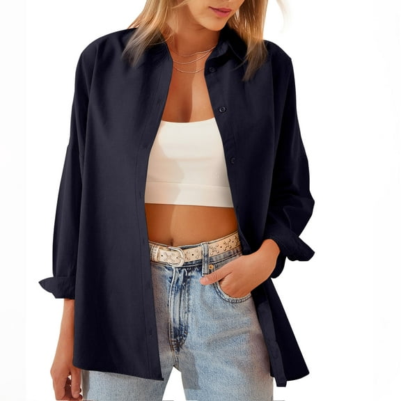 Women's Cardigan Candy Loose Relaxed Long Sleeve Shirt