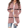 thumbnail image 1 of Women's Cardigan, Casual Long Sleeve Top with Gradient Printed Design, Lightweight Jacket for Daily Wear, Parties, Work, and Spring Winter Fashion, 1 of 6