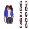 thumbnail image 1 of Women's Cardigan For Daily Casual Wear And Beach Vacations Versatile Open Front Design For Layering With Pants Or Swimwear Throughout All Seasons Cardigan Sweaters for Women, 1 of 2